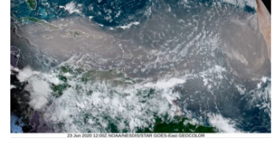 Crédit NOAA/NESDIS/STAR GOES-East GEOCOLOR